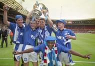 Daniel Amokachi's semi-final goals helped Everton to an FA Cup win in 1995.